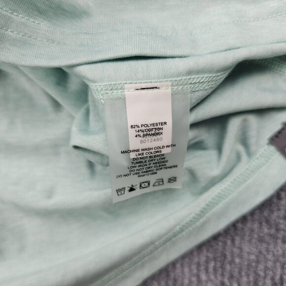 Title Nine Shirt Womens Large Green Tank Top Athletic Activewear Sleeveless Gym - Picture 5 of 7